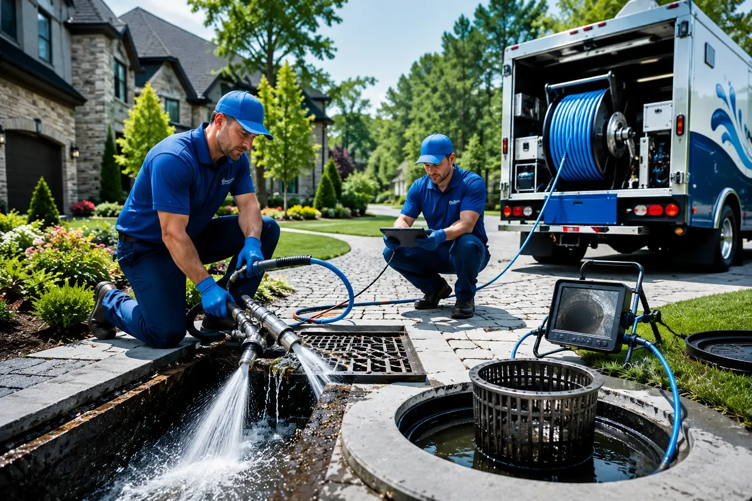 Local outdoor drain cleaning professionals in Bailey, TX