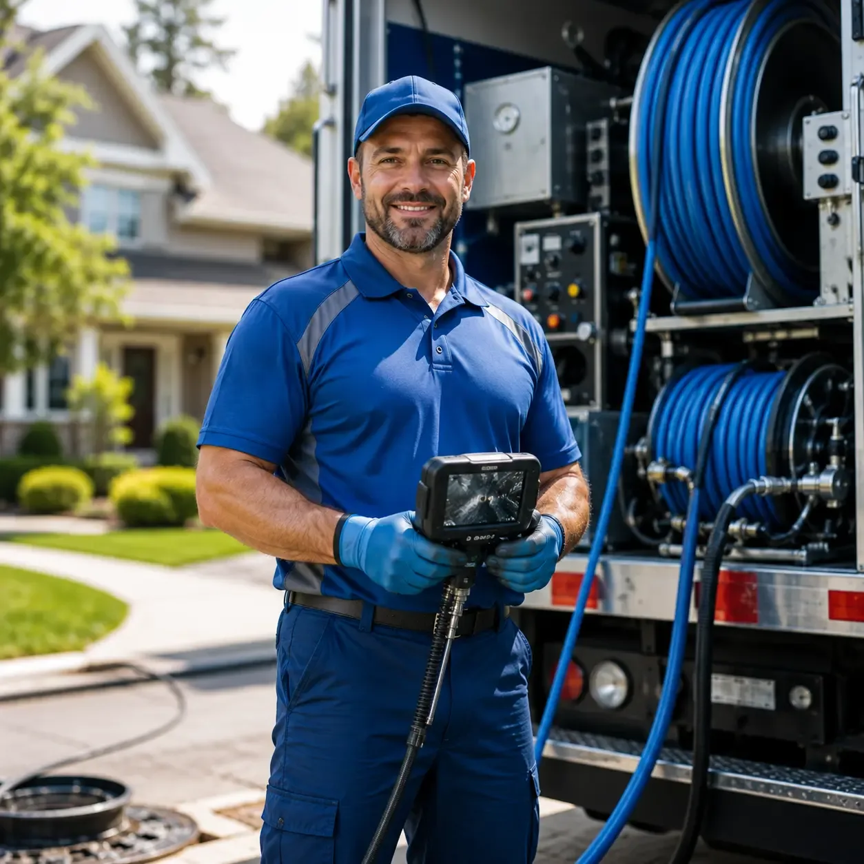 Local outdoor drain cleaning specialists in Bailey, TX